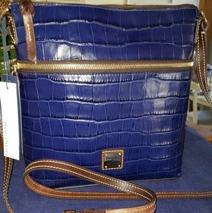 Dooney  brand new Croc. Embossed
